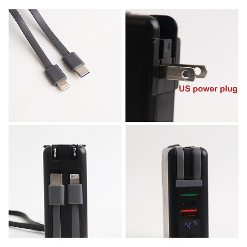 10000mAh Magnetic Wireless Travel Power Bank 