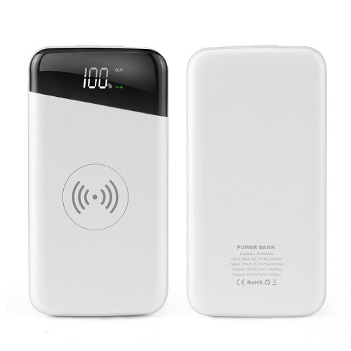 10000mAh Wireless Power Bank