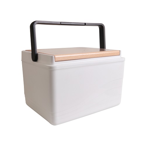 11L Wooden Lid Cooler Box 