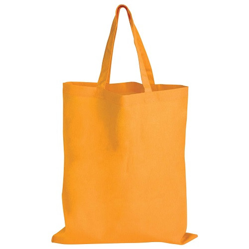 Short Handle Cotton Tote Bag - 140 Gsm 