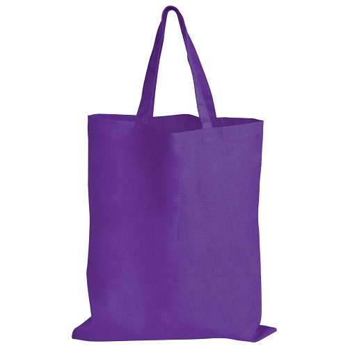 Short Handle Cotton Tote Bag - 140 Gsm 