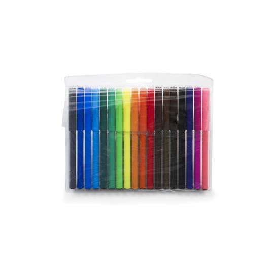 18 Piece Felt Tip Pen Set