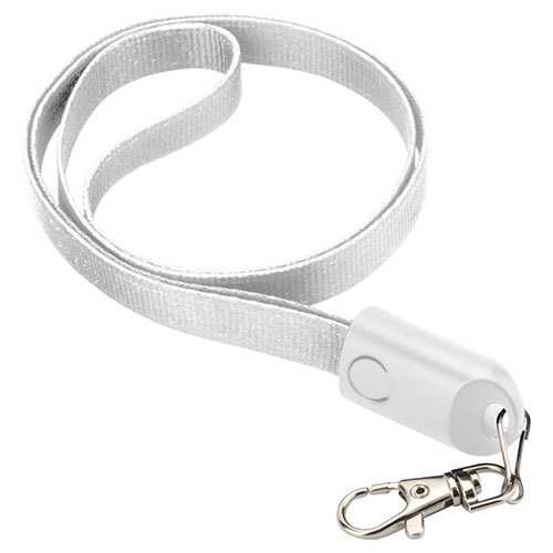 2-in-1 Lanyard Charge Cable 