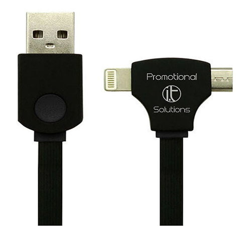 2-N-1 LED Charge Cable 