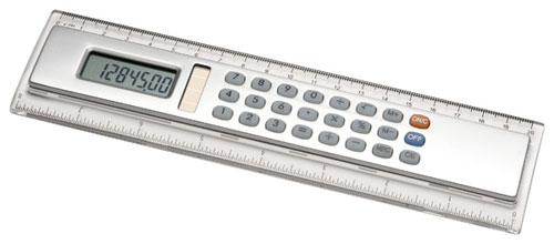 20cm Ruler with Calculator