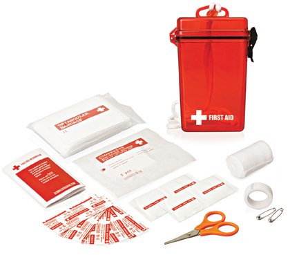 21pc Waterproof First Aid Kit