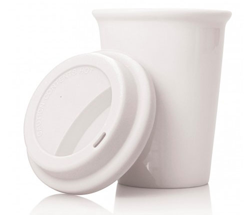 260ml Slim Ceramic Eco Travel Mug 