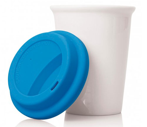260ml Slim Ceramic Eco Travel Mug 