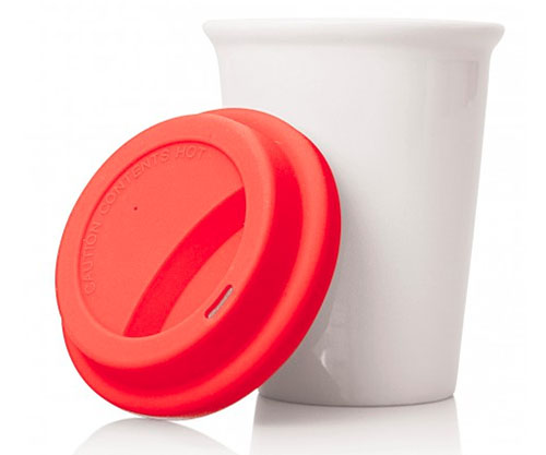 260ml Slim Ceramic Eco Travel Mug 