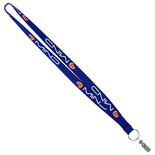 ¾” Environmentally Friendly Euro Soft Lanyard 