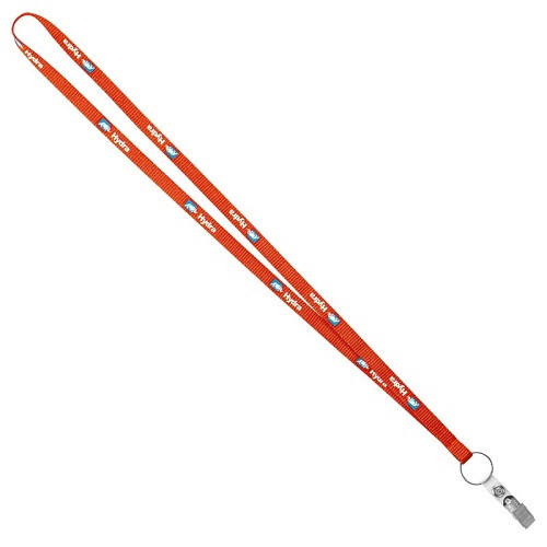 3/8” Screen Printed Environmentally Friendly Lanyard 