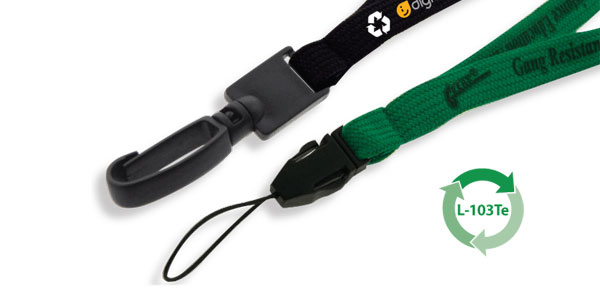 3/8” Shoe String Environmentally Friendly Lanyard