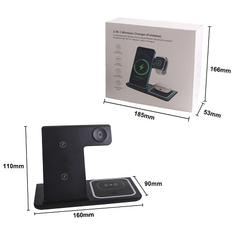 3-in-1 Portable Wireless Charger 