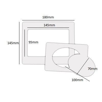 3 in 1 Magnetic Photo Frame 