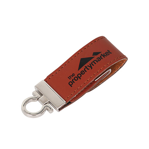 32GB Leather Flash Drive 