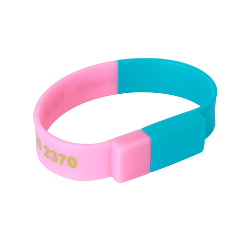 32GB Sectional Coloured Wristband Flash Drive 