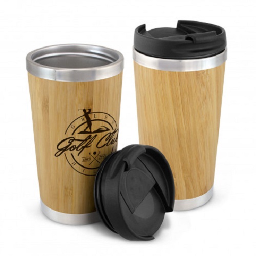 350ml Bamboo Double Wall Coffee Cup