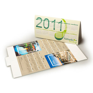 4-Colour Desk Calendar