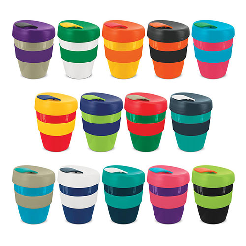4 Colour Reusable Cup