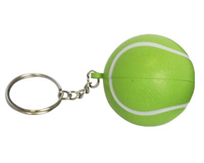 40mm Diameter Tennis Ball Keyring