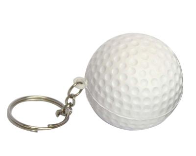 40mm Golf Ball Keyring 