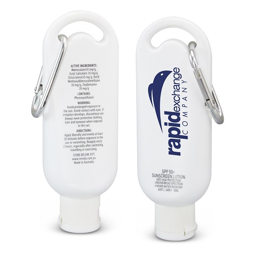 50ml Carabiner Sunscreen with SPF50