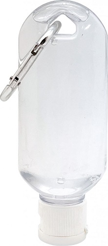 55ml Hand Sanitiser Gel with Carabiner 
