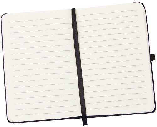 Urban notebook with elastic 
