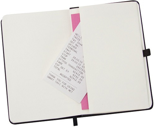 Urban notebook with elastic 