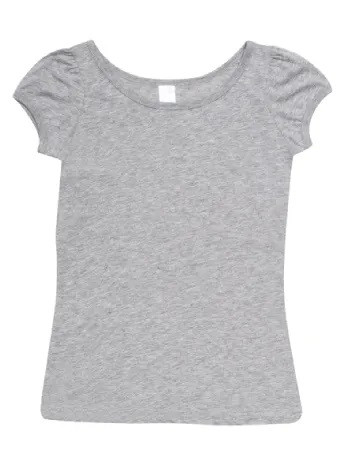 American Style Ladies Puff Sleeve Tee 