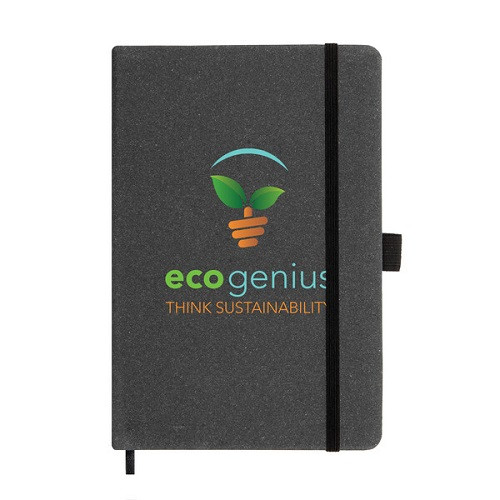 Astro Hard Cover Recycled Leather Notebook 