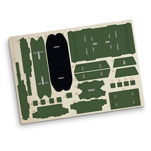 BRANDCRAFT Tank Wooden Model 