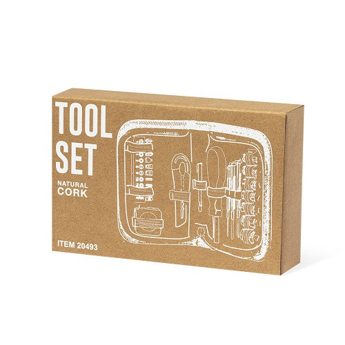Belamy Tool Set in Cork Case 
