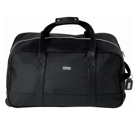 Travel bag with trolley function Black