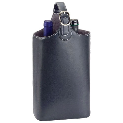 Bonded Leather Wine Carrier 