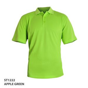Polo Shirt Ribbed Style Collar 