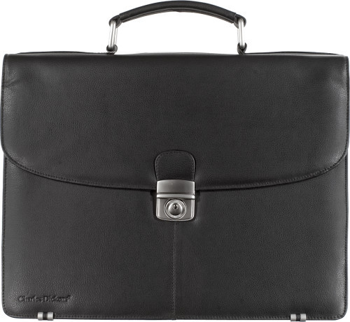 Charles Dickens Leather Briefcase 