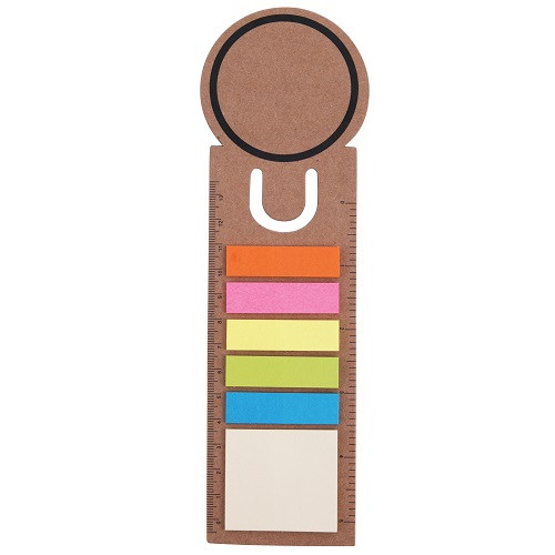 Circle Bookmark/ Ruler With Noteflags 