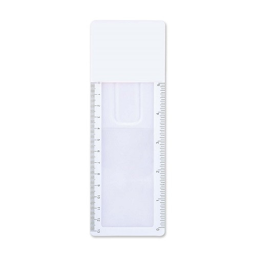Clear Magnifying Bookmark Ruler 