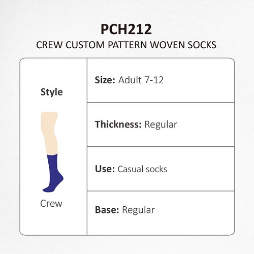 Long Custom Pattern Socks 