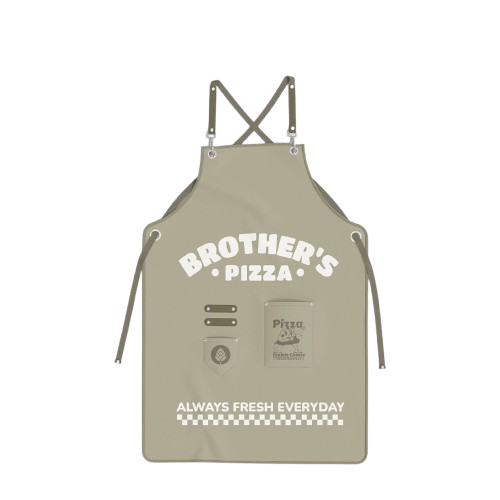 Custom Chef Apron for Men with Pockets 