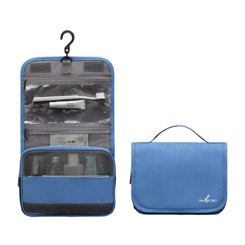 Custom Hanging Floral Makeup Bag 