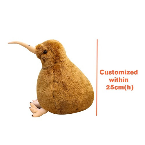 Custom Long Fur Plush Animal Toys 