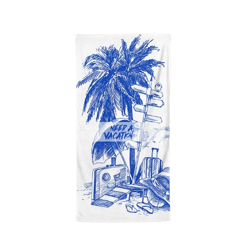 Custom Printed Beach Towel 