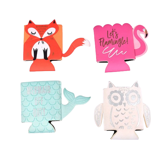 Cute Animal Can Koozie 