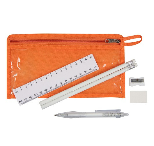 Delta Stationery Set in PVC Zipped Pouch 