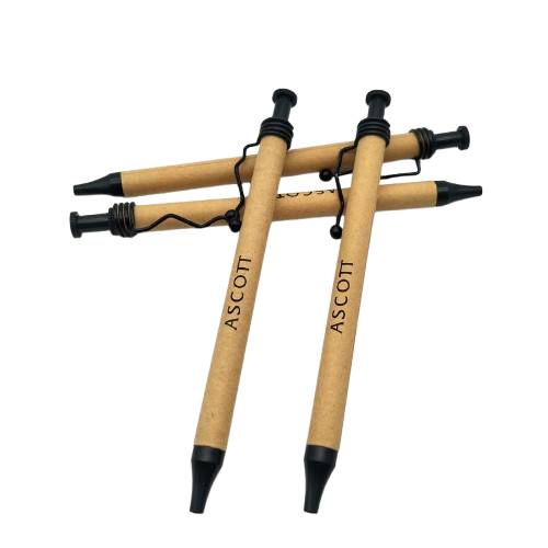 Eco-Green Paper Barrel Pen