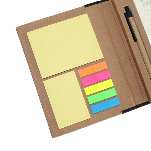 Eco Sticky Jotter with Pen 