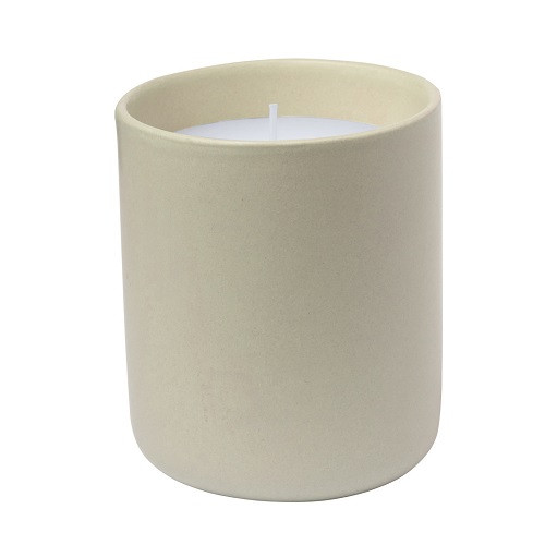 Elora Vanilla Scented Candle in Ceramic Jar 