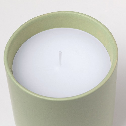 Elora Vanilla Scented Candle in Ceramic Jar 